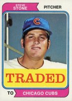 1974 Topps Traded #486T Steve Stone Baseball Card