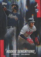 2018 Topps on Demand Rookie Sensations Rookie Teammates #RT7 Ozzie Albies/Ronald Acuna Baseball Card