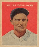 1932 U.S. Caramel #2 Paul (Big Poison) Waner Baseball Card