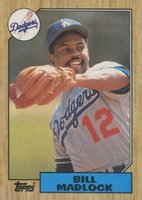 1987 Topps #734 Bill Madlock Baseball Card