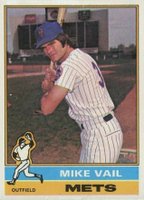 1976 Topps #655 Mike Vail Baseball Card