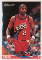 1993 Topps Gold #381 Moses Malone Basketball Card