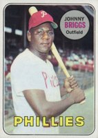 1969 Topps #73 Johnny Briggs Baseball Card
