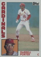 1984 Topps #285 Darrell Porter Baseball Card