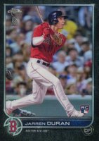 2022 Topps Chrome Ben Baller #113 Jarren Duran Baseball Card