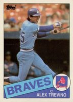 1985 Topps #747 Alex Trevino Baseball Card