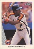 1990 Leaf #135 Rafael Ramirez Baseball Card