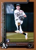 2025 Topps #314 Jacob Wilson Gold Baseball Card