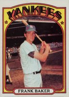 1972 Topps #409 Frank Baker Baseball Card