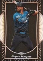 2025 Topps Chrome Shadow Etch #SE4 Bryce Harper Baseball Card