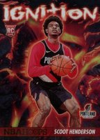 2023 Panini NBA Hoops Ignition #22 Scoot Henderson Holo Basketball Card