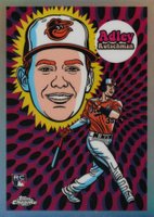 2023 Topps Chrome Ultraviolet All-Stars #UV14 Adley Rutschman Baseball Card