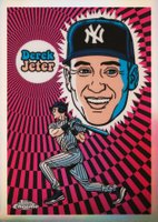 2023 Topps Chrome Ultraviolet All-Stars #UV3 Derek Jeter Baseball Card