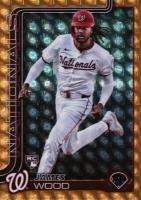2025 Topps #181 James Wood Foilfractor 1/1 Baseball Card