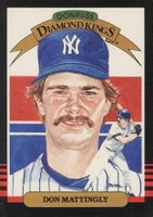 1985 Leaf #7 Don Mattingly Diamond Kings Baseball Card