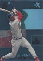 2003 Fleer E-X #81 Albert Pujols Essential Credentials Now Baseball Card