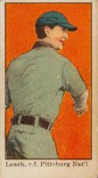1909 American Caramel # Tommy Leach Throwing Baseball Card