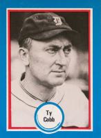 1976 Shakey's Pizza Hall of Fame #1 Ty Cobb Baseball Card