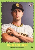 2022 Topps Throwback Thursday #74 MacKenzie Gore Baseball Card