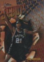 1997 Finest #101 Tim Duncan w/Coating Basketball Card