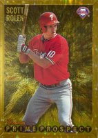 1995 Bowman Gold Foil #271 Scott Rolen Baseball Card
