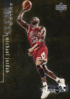1998 Upper Deck Black Diamond #22 Michael Jordan Triple Basketball Card