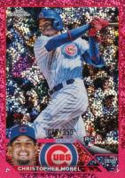 2023 Topps Chrome #198 Christopher Morel Magenta Speckle Baseball Card