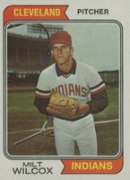 1974 Topps #565 Milt Wilcox Baseball Card