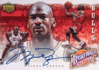 2007 Upper Deck NBA Heroes Michael Jordan #MJ-10 Michael Jordan Autograph Basketball Card