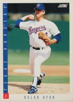 1993 Score #59 Nolan Ryan Baseball Card