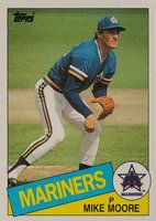 1985 Topps #373 Mike Moore Baseball Card