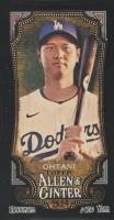 2024 Topps Allen & Ginter #97 Shohei Ohtani Mini-Black Border Baseball Card