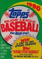1990 Topps #WP Wax Pack Baseball Card