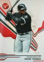 2024 Topps Pristine #52 Frank Thomas Red Refractor Baseball Card