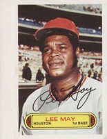 1973 Topps Pin-Ups # Lee May Baseball Card