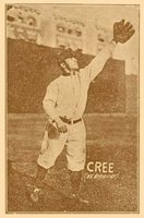 1914 Texas Tommy Type 1 # Birdie Cree Baseball Card