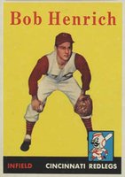 1958 Topps #131 Bob Henrich Baseball Card