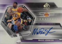 2004 SP Authentic SP Signatures #SP-MG Magic Johnson Basketball Card