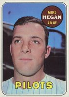 1969 Topps #577 Mike Hegan Baseball Card