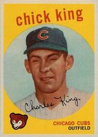 1959 Topps #538 Chick King Baseball Card