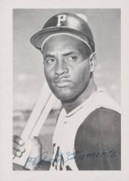 1969 Topps Deckle Edge #27 Roberto Clemente Proof-White Back Baseball Card