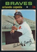 1971 O-Pee-Chee #605 Orlando Cepeda Baseball Card