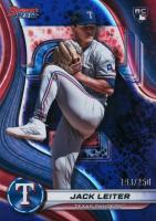 2024 Bowman's Best #68 Jack Leiter Purple Refractor Baseball Card