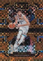 2023 Panini Select #41 Chet Holmgren Bronze Checker Basketball Card