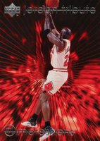 1996 Upper Deck Jordan Tribute #MJ59 Michael Jordan MJ Impressions Basketball Card