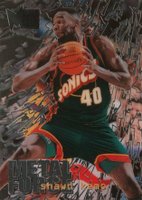 1995 Metal Force #7 Shawn Kemp Basketball Card