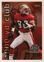 1995 Topps #3 Jerry Rice Jaguars Inaugural Football Card