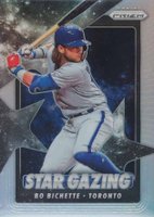 2020 Panini Prizm Star Gazing #SG6 Bo Bichette Silver Prizm Baseball Card