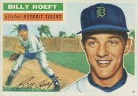 1956 Topps #152w Billy Hoeft White Back Baseball Card