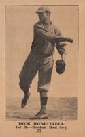 1917 Boston Store #77 Dick Hoblitzell Baseball Card